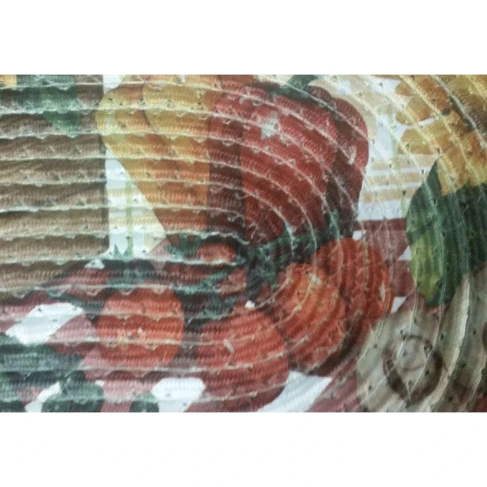 OVAL BRAIDED KITCHEN RUG RED (20